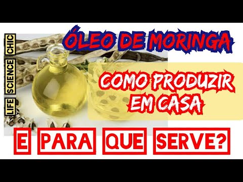 OLEO DE MORINGA ( Produção caseira, sua utilidade é benéficos)