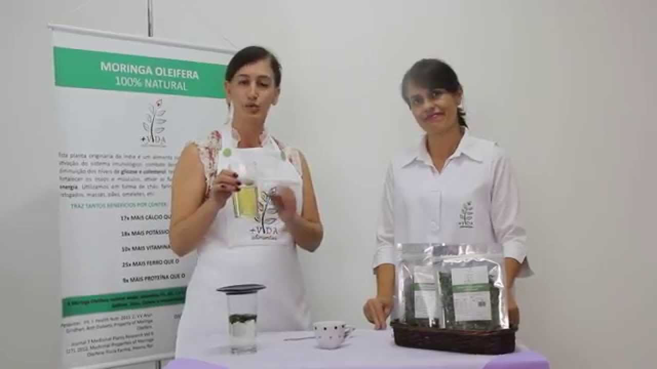 COMO PREPARAR O CHÁ DE MORINGA OLEÍFERA