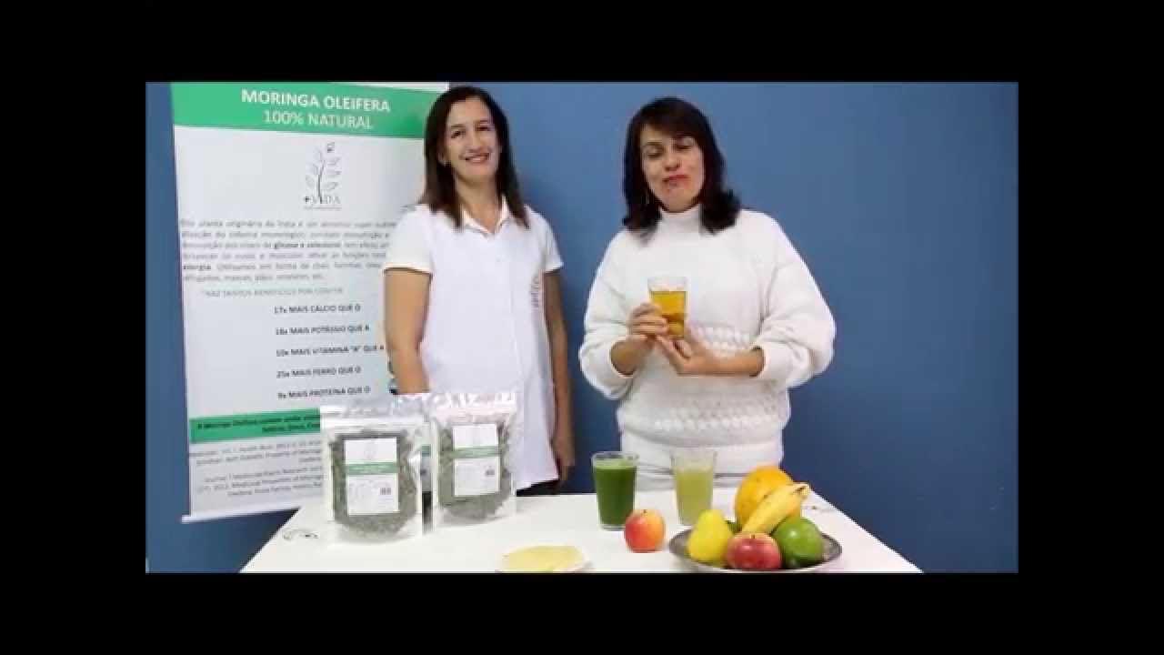 COMO FAZER UM SUCO DETOX DE MORINGA OLEÍFERA